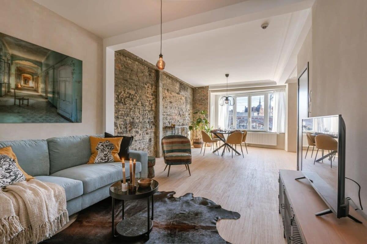 Huswell - Industrial Apartment With Terrace In Antwerpen Ngoại thất bức ảnh